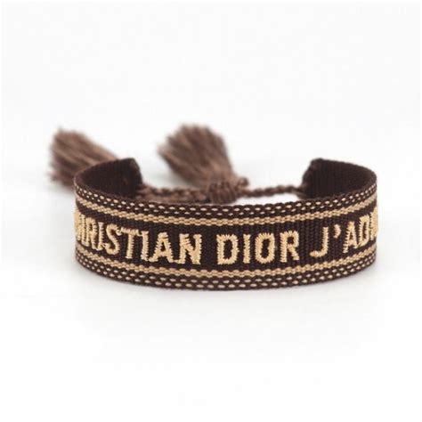 pulseira de pano dior|Pulseiras .